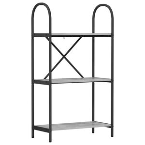 vidaXL Grāmatu plaukts 3 līmeņi 60 x 30 x 109 cm Inženierijas koks