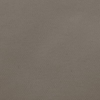 vidaXL saulessargs, taisnstūra, 2x2,5 m, pelēkbrūns oksforda audums