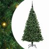 vidaXL Mākslīgā Ziemassvētku eglīte su 300 LED ar statīvu Zaļa 180 cm