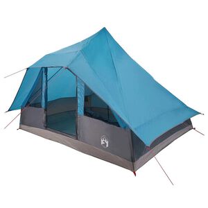 vidaXL Tipi telts 10 personai Zila tafta