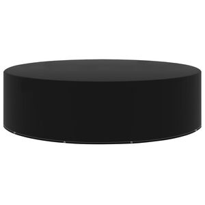 vidaXL dārza mēbeļu pārklājs, 10 gredzeni, 325x90 cm