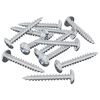 vidaXL Koka skrūve 8182 gab. Sudraba M4 x 28 mm Dzelzs