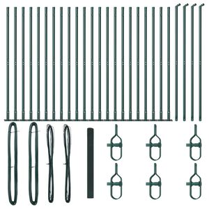 vidaXL Žoga āķis Zaļa