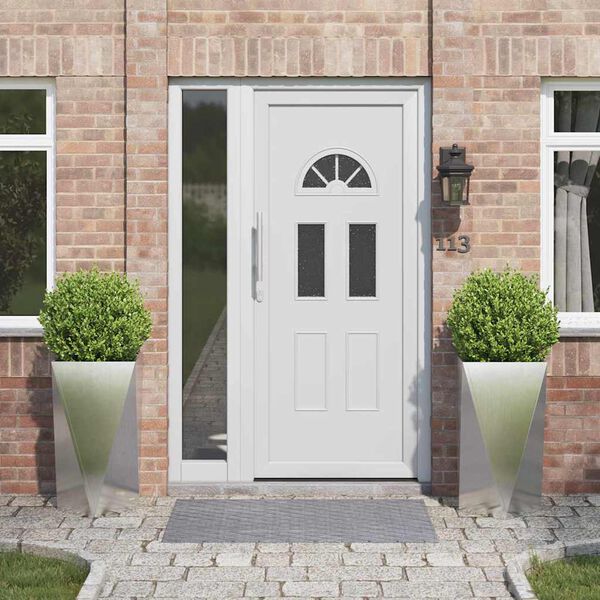 vidaXL Puķu kaste 2 pcs Sudraba 40 x 40 x 75 cm Nerūsējo&scaron;s tērauds