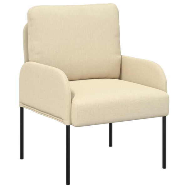 vidaXL Dīvāna komplekti 3 pcs Krēmkrāsa 115 x 56 x 80 cm Saplāksnis