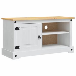 vidaXL Televizora skapī&scaron;a CORONA 100 x 40 x 52 cm Balts