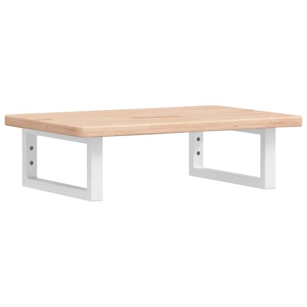 vidaXL izlietnes plaukts, stiprināms pie sienas, tērauds, ozola koks