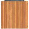vidaXL puķu kaste, 45x45x45 cm, akācijas masīvkoks