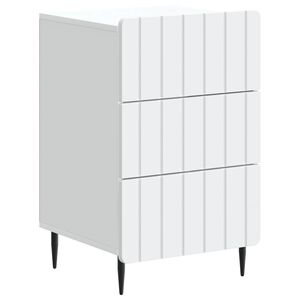 vidaXL Nakts skapītis Balts 43x 41 x 68 cm Inženierijas koks