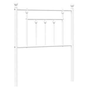 vidaXL rezerves galvgalis, balts, metāls, 75 cm