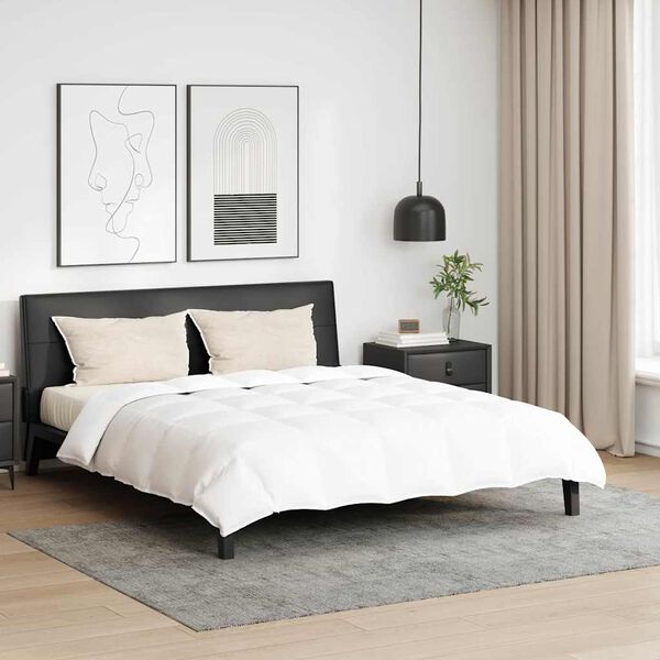 vidaXL Segas komplekts ar spilvenu 3 pcs Balts Dūnu spalva