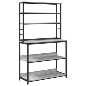 vidaXL Virtuves plaukts 5 līmeņi 100 x 40 x 168 cm Inženierijas koks