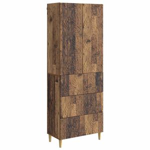 vidaXL Skapju komplekts 2 pcs Vecs koks 66 x 34,5 x 90 cm