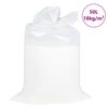 vidaXL pupiņu maisiņu pildījums EPS 50 L balts 18 kg/m&sup3;