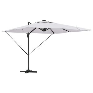 vidaXL Roma Parasol Bē&scaron;a 286 x 284 x 270 cm Alumīnijs un poliesters