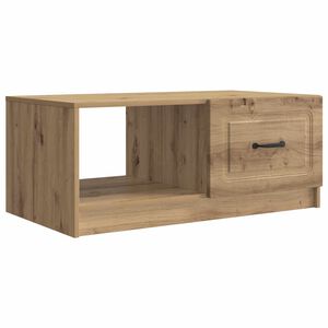 vidaXL Kafijas galdiņ&scaron; Artisan Ozols 90 x 50 x 37 cm Inženierijas koks