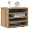 vidaXL Galda organizators amatnieku ozola 36 x 26 x 29.5 cm