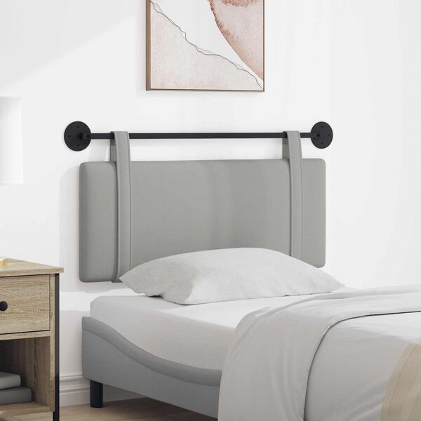 vidaXL Karājo&scaron;s galvgalis Mākoņu pelēka 110 x 55 x 5 cm audums