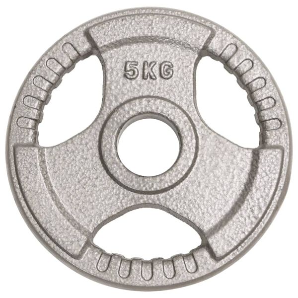 vidaXL olimpiskie svara diski, 2 gab., 10 kg, čuguns