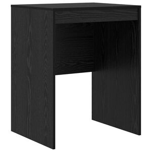 vidaXL Galds Melns ozolkoks 60 x 50 x 76 cm