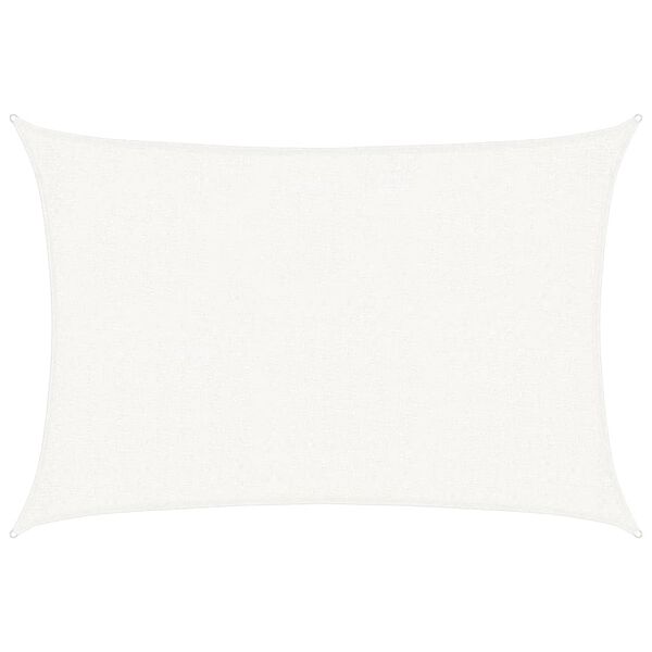 vidaXL saulessargs, 160 g/m&sup2;, balts, 2x3 m, HDPE