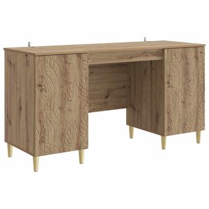 vidaXL Galds Artisan Ozols 142,5 x 50 x 75 cm Inženierijas koks
