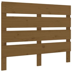 vidaXL galvgalis, medus brūns, 100x3x80 cm, priedes masīvkoks