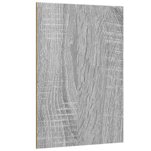 vidaXL Dekora Paneli 12 gab. Pelēks Sonoma 15 x 21 x 0,27 cm