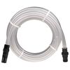 vidaXL sūk&scaron;anas &scaron;ļūtene ar PVC savienotājiem, caurspīdīga, 2,5 cm, 10 m, PVC