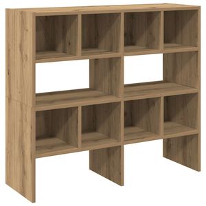 vidaXL apavu plaukti 2 gab sakraujami koka krāsā 89,5x30x40 cm