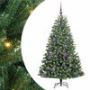 vidaXL Mākslīgā Saliekamā Ziemassvētku Egle Zaļa 150 cm PVC un metāls
