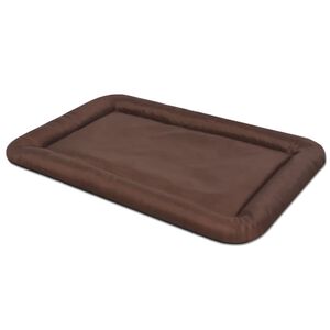 vidaXL suņu matracis, brūns, XL izmērs