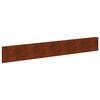 vidaXL Zāliena Apmale 20 pcs 100 x 15 cm Tērauds Rūsa