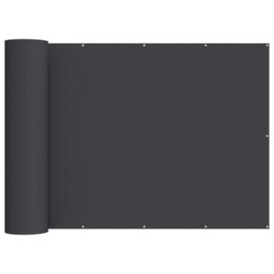 vidaXL Balkona privātuma ekrāns 200 x 400 cm Audums ar PU pārklājumu