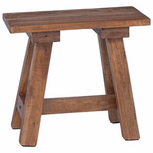 vidaXL sols Dabiska 50,5 x 25 x 47,5 cm Masīvs sarkankoks