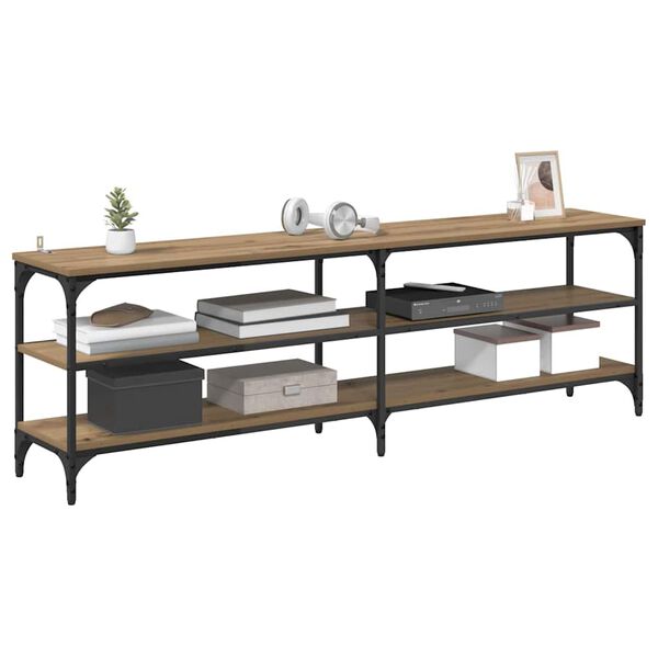 vidaXL Televizora skapī&scaron;a Artisānā ozols 160 x 30 x 50 cm