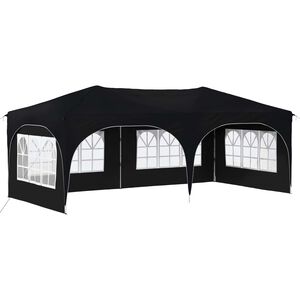 vidaXL Pop-up svinību teltis Antracīts 575 x 288 x 245 cm