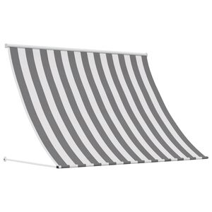 vidaXL Markīze Antracīts un balts 150 x 150 cm