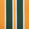 vidaXL Izvelkams jumtiņš Zaļš un dzeltenš 300 x 250 cm