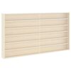 vidaXL Sienas izstādes skapītis Bē&scaron;a 100 x 8,5 x 54 cm Saplāksnis