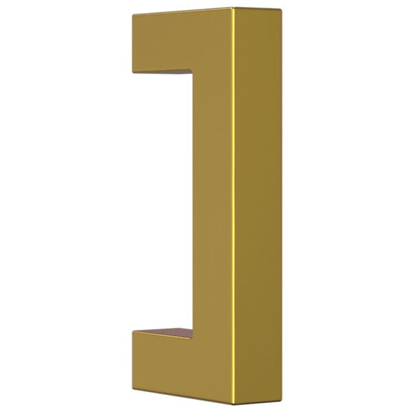 vidaXL skapja rokturi, 20 gab., zelta, 64 mm, nerūsējo&scaron;ais tērauds