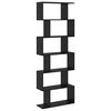 vidaXL Grāmatplaukts 6 līmeņi 70 x 24 x 193,5 cm Inženierijas koks