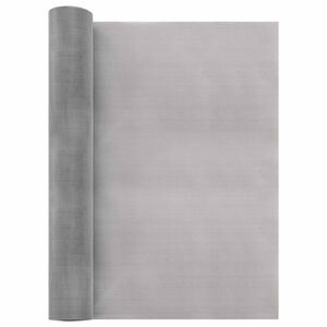 vidaXL Tīkls 40 x 1000 cm 60 Mesh Nerūsējo&scaron;ā tērauda 201 Sudraba
