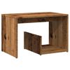 vidaXL Sānu galdiņ&scaron; Old Wood 59x36x38 cm Engineered Wood