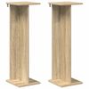 vidaXL Augu statīvs Sonoma ozols 25 x 25,5 x 80,5 cm Inženierijas koks