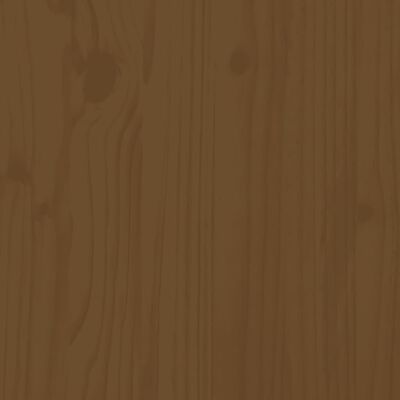 vidaXL 9-daļīgs bāra mēbeļu komplekts, priedes masīvkoks, medus brūns