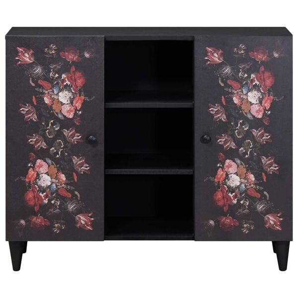 vidaXL Uzglabā&scaron;anas skapji ar durvīm Daudzkrāsains 90 x 33,5 x 75 cm