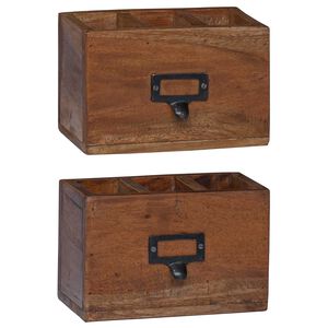 vidaXL Zīmulu futrālis Daudzkrāsains 18 x 10 x 12 cm