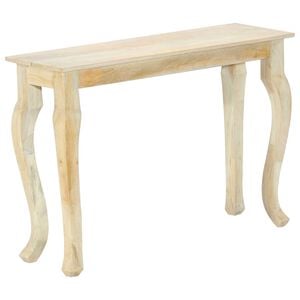 vidaXL konsoles galdiņ&scaron;, 110x35x77 cm, masīvs mango koks