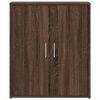 vidaXL kumodes 2 gab., brūna ozola, 60x31x70 cm, inženierijas koks